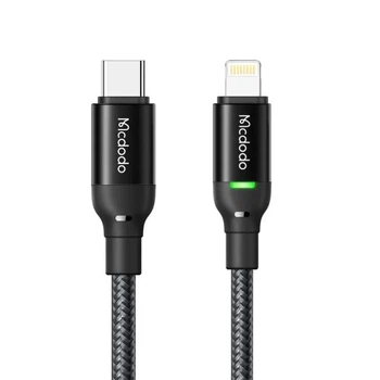 Кабель Mcdodo CA-2720 USB-C → Lightning 36 Вт, 1,2 м (чёрный)