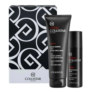 Набор Collistar Linea Uomo Set (гель-шампунь 250ml + спрей-антиперспирант 100ml)
