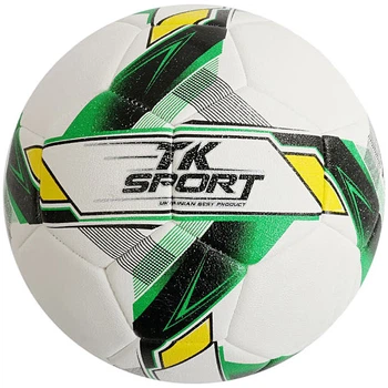 М'яч для футболу TK Sport, розмір No5, вага 420 г, поліуретан, гумова камера — якісний спортивний м'яч