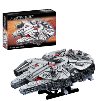 Конструктор Star Wars Сокол тысячелетия (MILLENNIUM FALCON) 2306 деталей, большой космический корабль