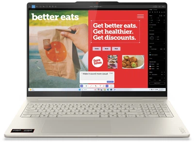 Ноутбук LENOVO Yoga 7 2-in-1 16AKP10 16" OLED Ryzen AI 7 350 16GB RAM 512GB SSD Windows 11 83JU000SPB