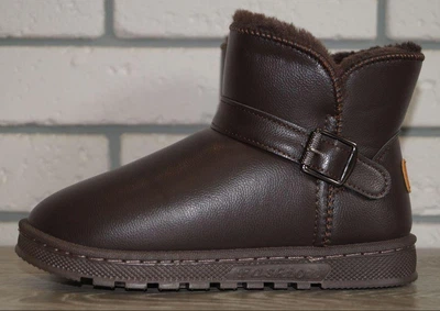Угги зимние детские G&S 1002-6 33 (20 см) коричневые