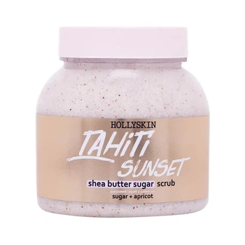 Сахарный скраб с маслом ши и перлитом HOLLYSKIN Tahiti Sunset 300мл
