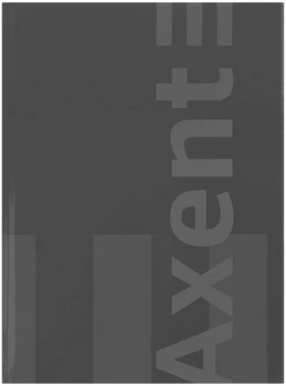 Записная книга Axent One color А4 20.3 х 27.3 мм 96 листов в клетку Серая (8426-4-A)