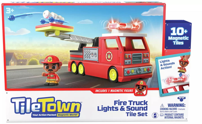 Набір іграшок Tile Town Fire Truck 90314 (630996820810)