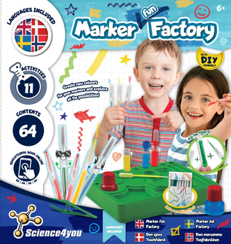 Набір іграшок Science4you, Marker Factory 40326 (5600983632448)