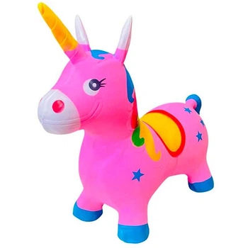 Лошадка прыгун единорог YT500-13_Pink