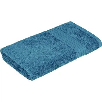 Полотенце Home Line махровое бордюрное (синее) 500 гр/м2, 50х90 см (181781)