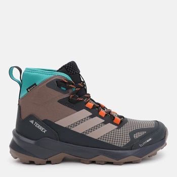 Жіночі демісезонні черевики низькі для трекінгу з Gore-Tex Adidas Terrex Skychaser AX5 Mid GORE-TEX CLIMAWARM+ JH7807 41.5 (7.5UK) 26 см Earstr/Trabrn/Purtea (4067903101674)