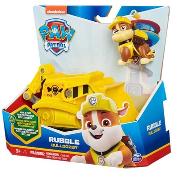 Щенячий патруль Спасательный бульдозер и фигурка Крепыш Spin Master Paw Patrol Rubble’s Bulldozer (6069057)