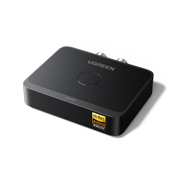 Приймач адаптер UGREEN BT505 Bluetooth 6.0 Receiver LDAC для авто, навушників, стереосистем