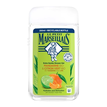 Гель для душа Le Petit Marseillais БИО Мандарин и лайм 250 мл (3251241048482/3574661144832)