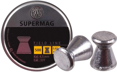 Свинцовые пули RWS Supermag 0.6 г 500 шт (2136759)