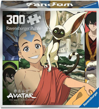 Пазл Ravensburger Фандом Аватар: Останній маг повітря 300 елементів 12001541 (4005555015413)