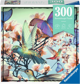 Пазл Ravensburger Moment Колібрі та метелики 300 елементів 12969 (4005556129690)