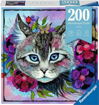 Пазл Ravensburger Moment Кіт 200 елементів 12960 (4005556129607)