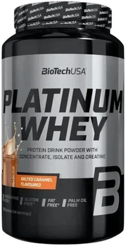 Сироватковий протеїн Biotech Platinum Whey порошок 1000 г Солона карамель (5999076262656)