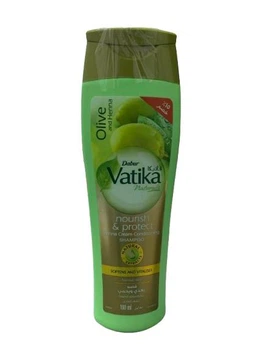 Шампунь Dabur Vatika Питание и защита с экстрактом оливкового масла и миндаля 180 мл