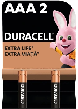 Батарейка DURACELL LR03 MN2400 уп.1x2 шт.