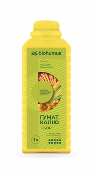 Гумат калію + БОР Biohumus 1л Biohumus (1 л)