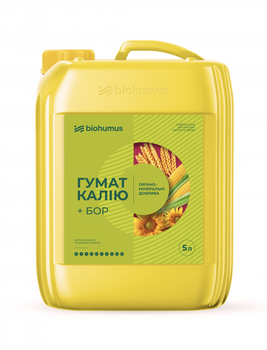 Гумат калію + БОР Biohumus 5л Biohumus (5 л)
