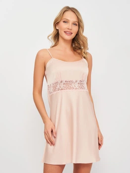 Ночная рубашка женская Martelle Lingerie M-101 шелк 40 (L) Розовая пудра (MAR101058S)