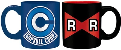 Чашка ABYstyle DRAGON BALL Capsule C VS R Ribbon (набір чашок 110 мл) (ABYMUG449)