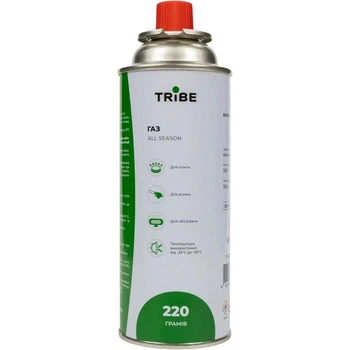 Картридж газовий Tribe цанговий 220 г T-HF-0006