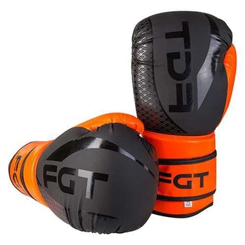 Боксерські рукавички FGT, Flex, 8oz, помаранчевий-чорний