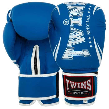 Перчатки боксерські PVC на липучці TWN MATT CLASSIC BGVL-10 (р-р 12oz, Синій) (BGVL-10_Синій_12_унції)