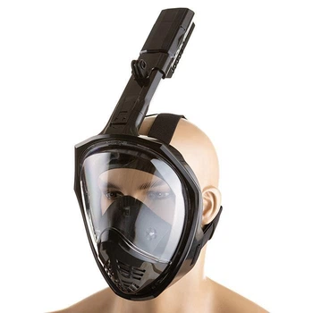 Маска повнолицьова р. L/XL, чорний (M2068/L34)