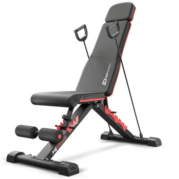 Скамья тренировочная Hop-Sport HS-2080HB для тренировок с гантелями профессиональная