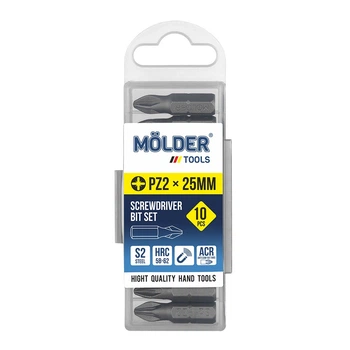 Набор бит Molder PZ2x25мм 10шт MT7122510