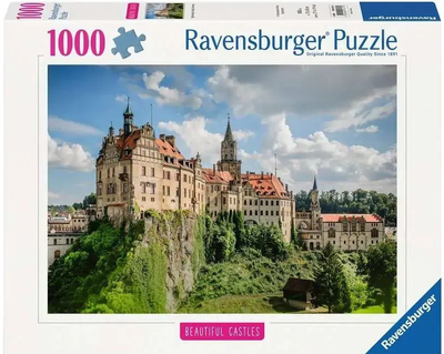 Пазл Ravensburger Beautiful Castles Замок Зігмарінген 1000 елементів 12001317 (4005555013174)