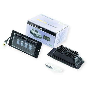Фара протитуманна 2110-2115 LED 40W 4 діодні елементи металевий корпус (к-кт 2 шт) BLASKAR