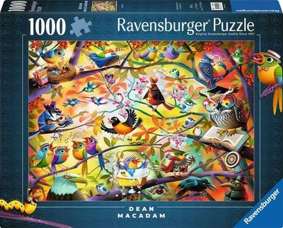 Пазл Ravensburger Працьовиті птахи 1000 елементів 12001023 (4005555010234)