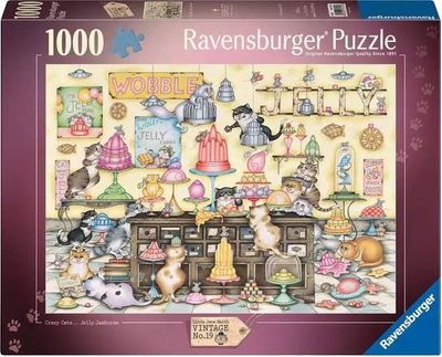 Пазл Ravensburger Crazy Cats Мармеладки 1000 елементів 12001574 (4005555015741)