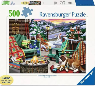 Пазл Ravensburger Зимовий настрій 500 елементів 16442 (4005556164424)