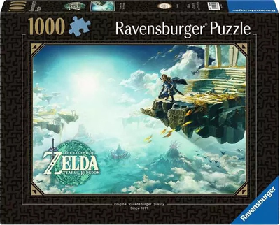 Пазл Ravensburger The Legend of Zelda 1000 елементів 12000640 (4005555006404)