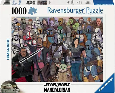 Пазл Ravensburger Star Wars Baby Yoda 1000 елементів 12000536 (4005555005360)