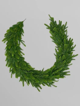 Хвойна гірлянда лита Forest, 200 см, зелений, Н02014