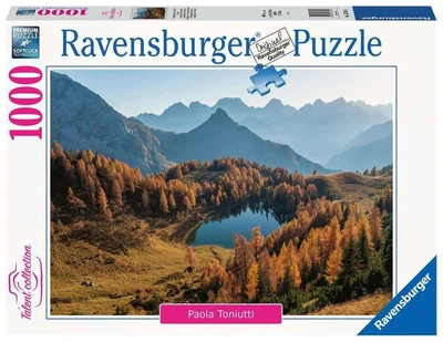 Puzzle Ravensburger Jezioro Bordgalia, Włochy 1000 elementów 12000540 (4005555005407)