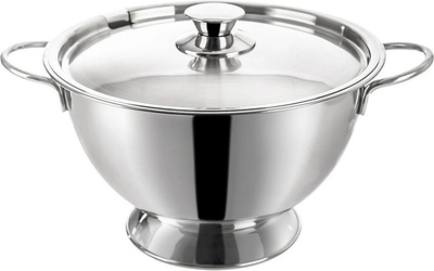 Супниця Orion сталева з кришкою 4.5 л (8592381187736)