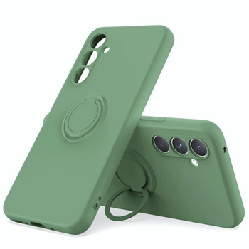 Чехол Fiji Holder Ring для Samsung Galaxy A26 5G (A266) бампер с кольцом подставкой Green