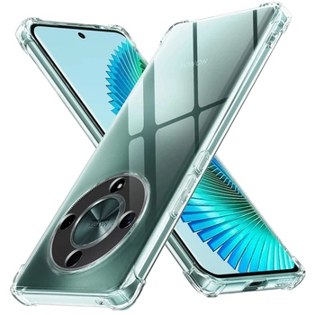 Чехол Fiji Proof для Honor Magic6 Lite прозрачный бампер с усиленными бортами Transparent