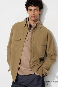 Рубашка Uniqlo 56(3XL) Охра (123915)