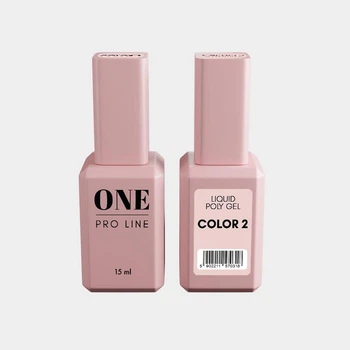 Жидкий полигель One Pro Line Liquid PolyGel Color 2 15 мл (5902211570318)