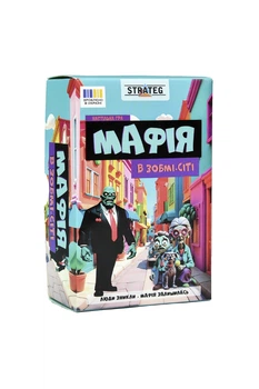 Настольная игра «Мафия в Зомби-Сити» цвет разноцветный Strateg ЦБ-00287190