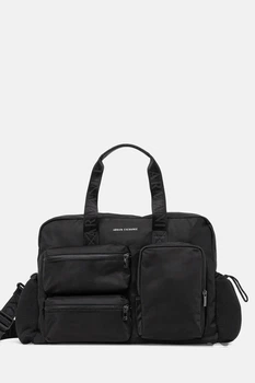 Сумка спортивная из плащевки Armani Exchange черный XM001650