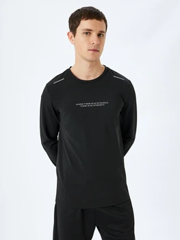Спортивная кофта мужская Koton 5WAM10153NK-999 S Черная (8684631519050)